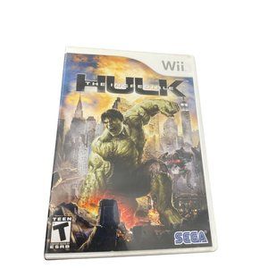 Hulk the Incredible Wii dvd